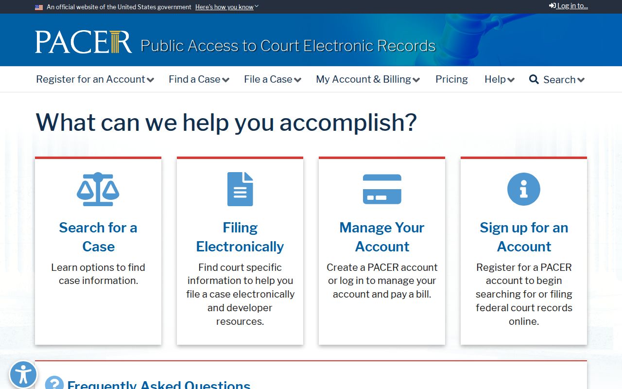 Pendleton County federal criminal court case PACER records